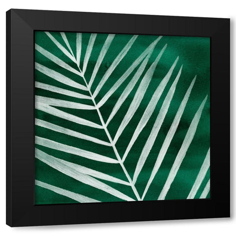 Velvet Palm III Black Modern Wood Framed Art Print by Popp, Grace