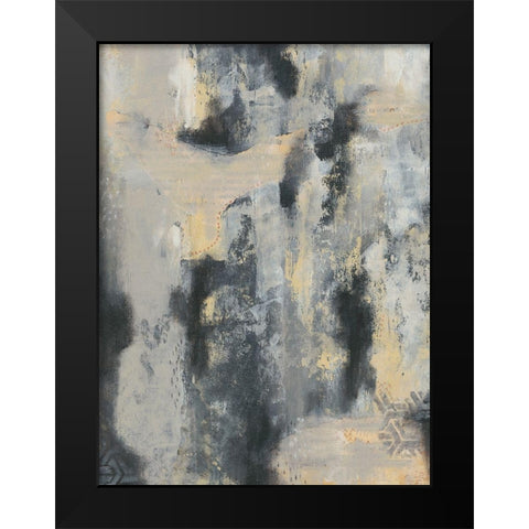 Oscuro II Black Modern Wood Framed Art Print by Moore, Regina