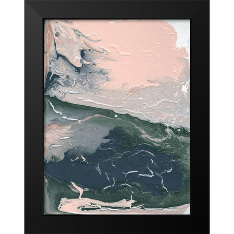 Sage Advice Abstract I Black Modern Wood Framed Art Print by Sizemore, Natalie