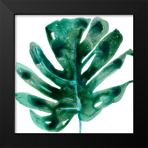Tropical Jewel II Black Modern Wood Framed Art Print by Vess, June Erica