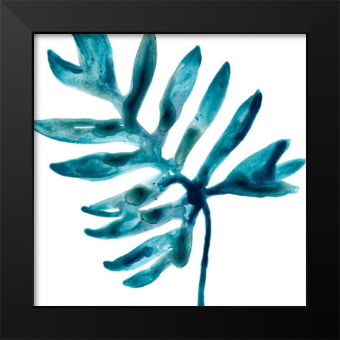 Tropical Jewel IV Black Modern Wood Framed Art Print by Vess, June Erica