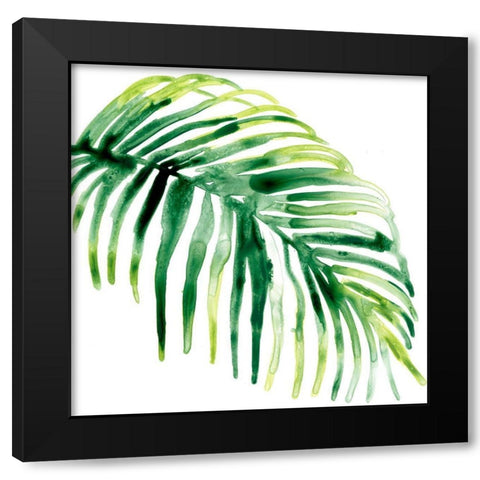 Tropical Jewel V Black Modern Wood Framed Art Print by Vess, June Erica
