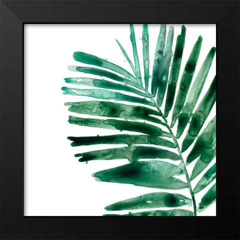 Tropical Jewel VII Black Modern Wood Framed Art Print by Vess, June Erica