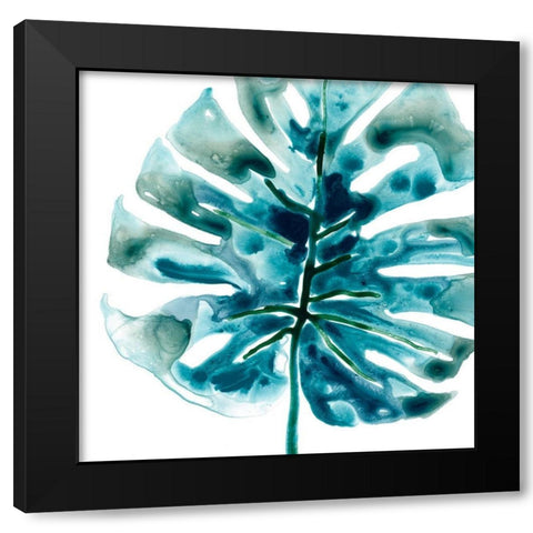 Tropical Jewel VIII Black Modern Wood Framed Art Print with Double Matting by Vess, June Erica