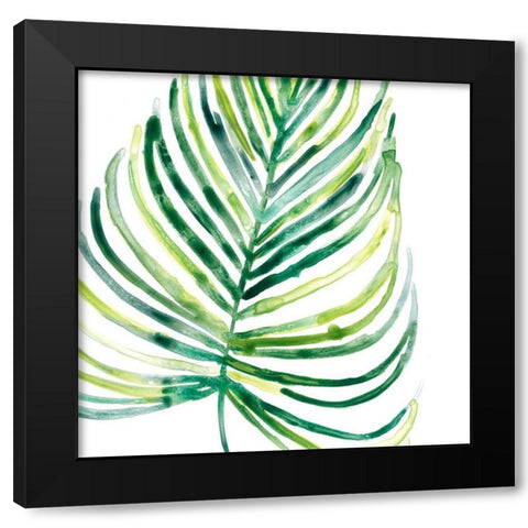 Tropical Jewel IX Black Modern Wood Framed Art Print by Vess, June Erica