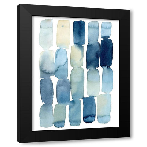 Beach Wash III Black Modern Wood Framed Art Print by Popp, Grace