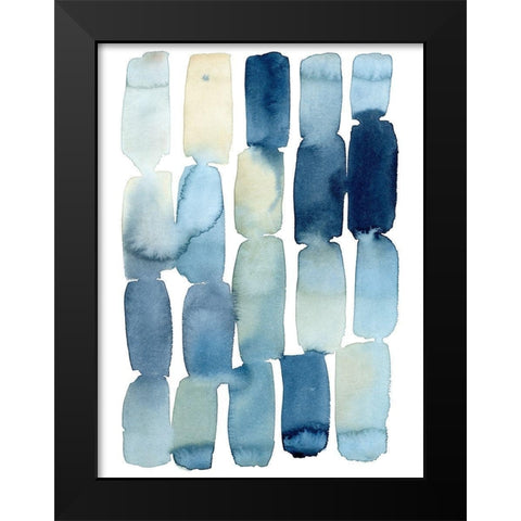 Beach Wash III Black Modern Wood Framed Art Print by Popp, Grace