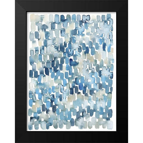 Beach Wash IV Black Modern Wood Framed Art Print by Popp, Grace