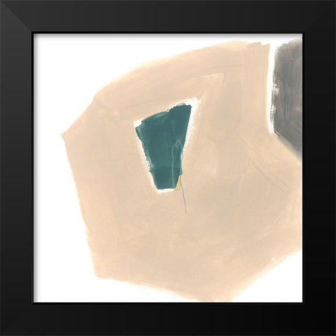 Tilt I Black Modern Wood Framed Art Print by Vess, June Erica