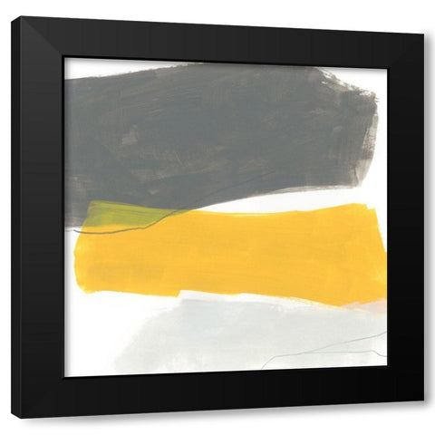 Tilt II Black Modern Wood Framed Art Print by Vess, June Erica