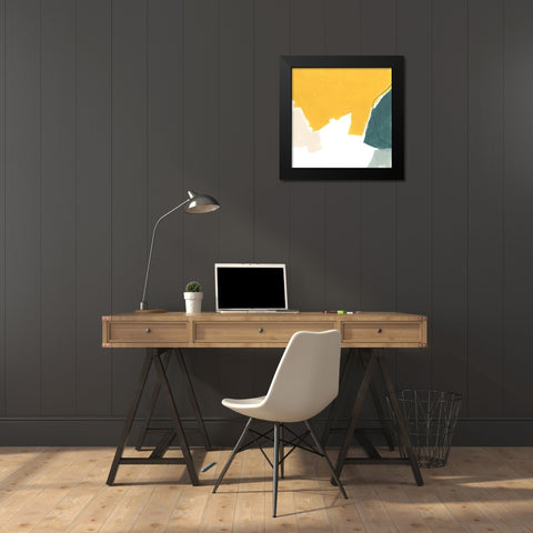 Tilt VIII Black Modern Wood Framed Art Print by Vess, June Erica