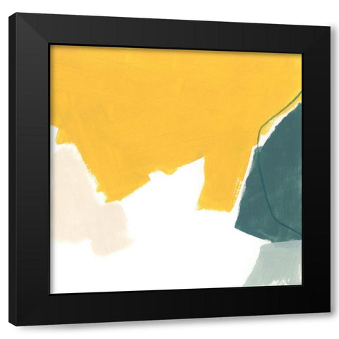 Tilt VIII Black Modern Wood Framed Art Print by Vess, June Erica