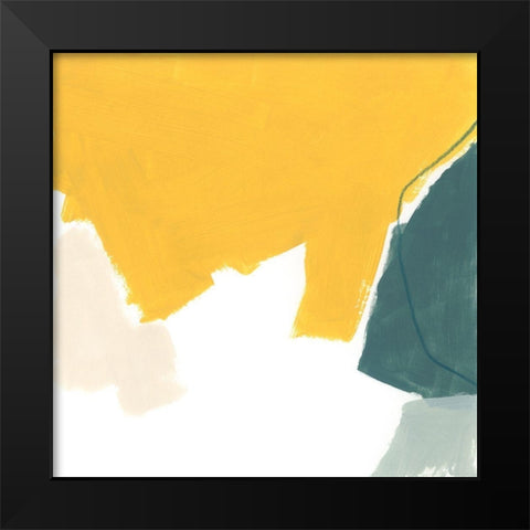 Tilt VIII Black Modern Wood Framed Art Print by Vess, June Erica