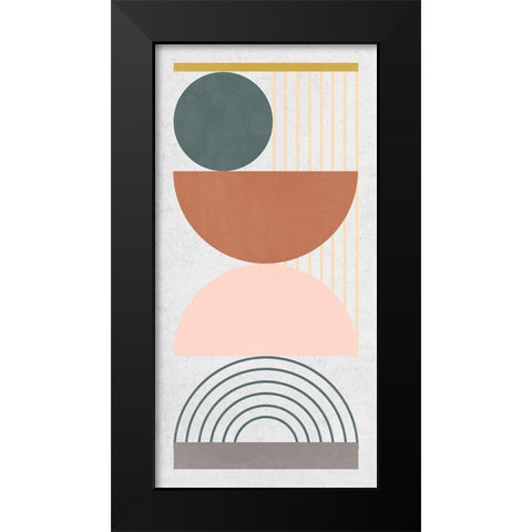 Geometric Daylight II Black Modern Wood Framed Art Print by Wang, Melissa