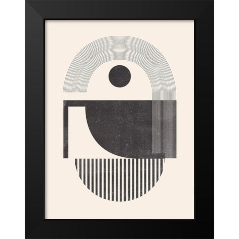 Unknown Space I Black Modern Wood Framed Art Print by Wang, Melissa