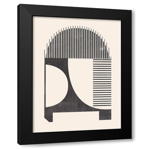 Unknown Space IV Black Modern Wood Framed Art Print by Wang, Melissa