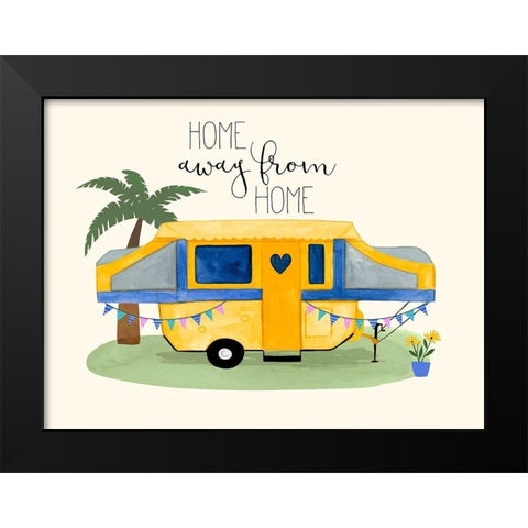 Roam Sweet Roam III Black Modern Wood Framed Art Print by Borges, Victoria