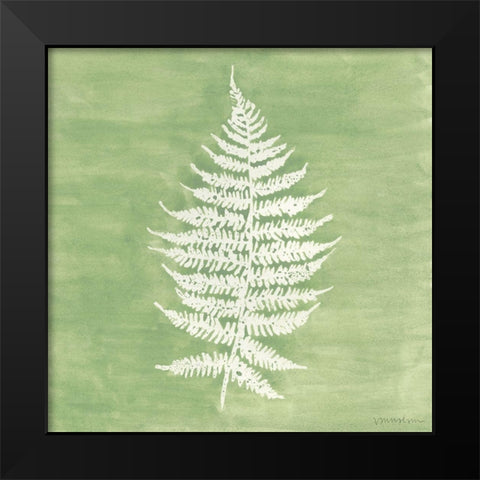 Forest Ferns I Black Modern Wood Framed Art Print by Lam, Vanna
