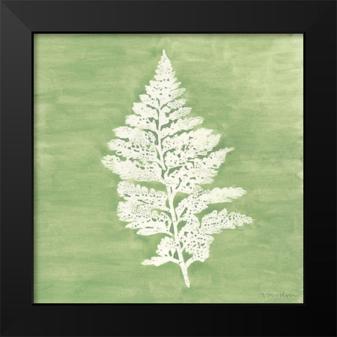 Forest Ferns IV Black Modern Wood Framed Art Print by Lam, Vanna