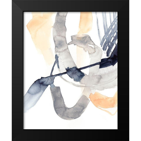 Congruity III Black Modern Wood Framed Art Print by Goldberger, Jennifer