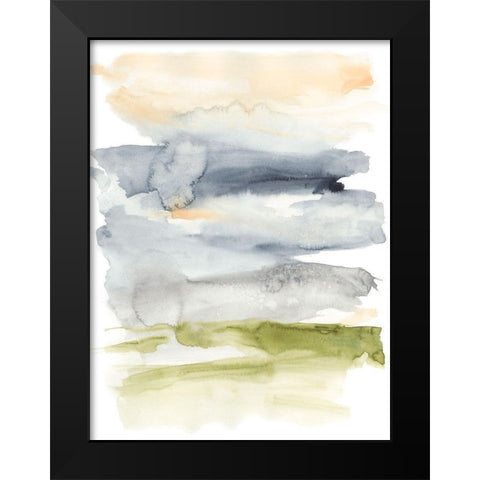 Crystallized Marsh I Black Modern Wood Framed Art Print by Goldberger, Jennifer