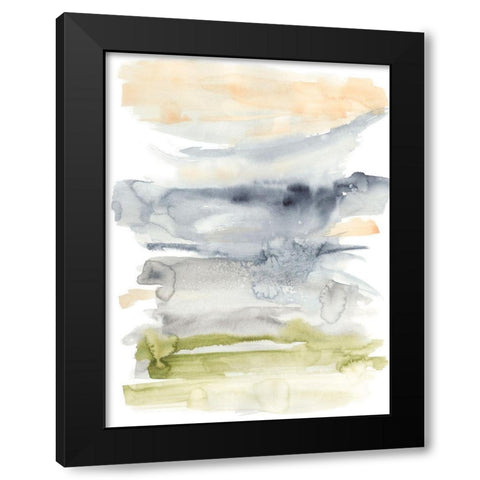 Crystallized Marsh II Black Modern Wood Framed Art Print by Goldberger, Jennifer