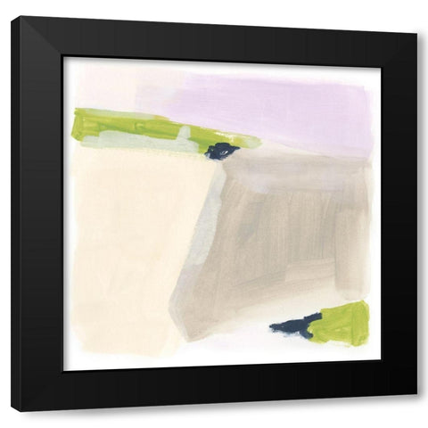 Fielding I Black Modern Wood Framed Art Print by Vess, June Erica