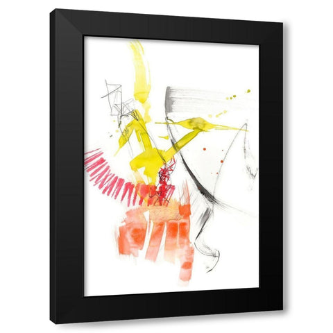 Swing Set I Black Modern Wood Framed Art Print by Goldberger, Jennifer