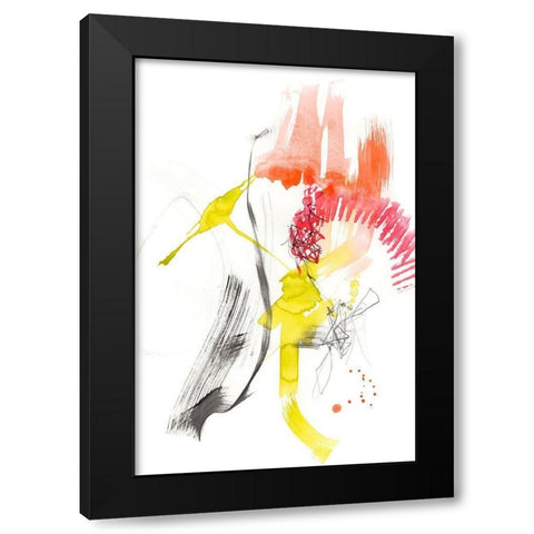 Swing Set II Black Modern Wood Framed Art Print by Goldberger, Jennifer