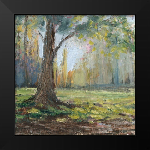 Custom Path to the Tree I Black Modern Wood Framed Art Print by Iafrate, Sandra