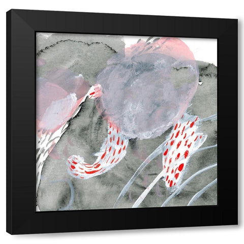 Turbulent Cloud III Black Modern Wood Framed Art Print by Wang, Melissa