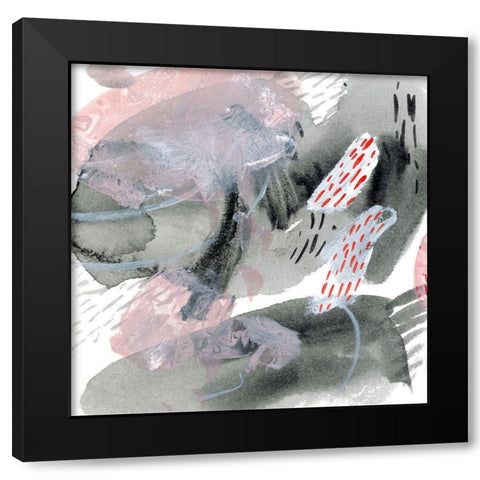 Turbulent Cloud IV Black Modern Wood Framed Art Print by Wang, Melissa