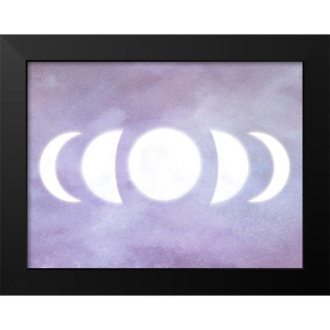 Celestia II Black Modern Wood Framed Art Print by Borges, Victoria