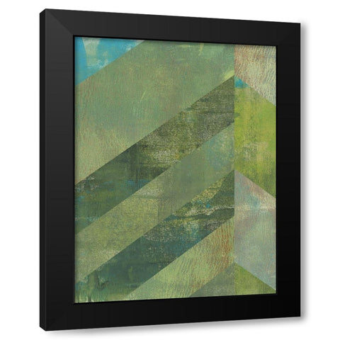 Emerald Canopy I Black Modern Wood Framed Art Print by Green, Jacob
