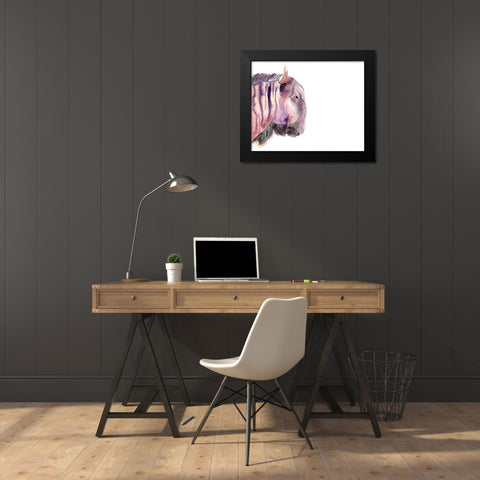 Sunset Safari V Black Modern Wood Framed Art Print by Ludwig, Alicia