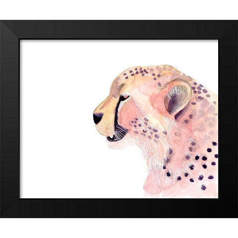 Sunset Safari VI Black Modern Wood Framed Art Print by Ludwig, Alicia