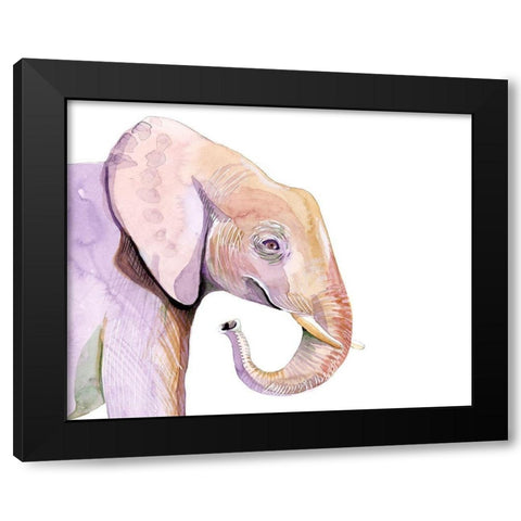 Sunset Safari VII Black Modern Wood Framed Art Print by Ludwig, Alicia