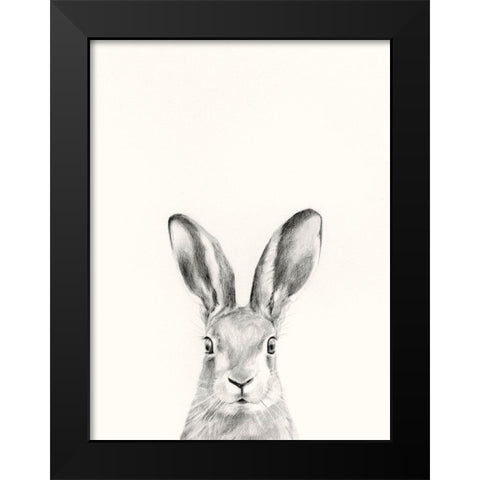 Animal Mug I Black Modern Wood Framed Art Print by Borges, Victoria