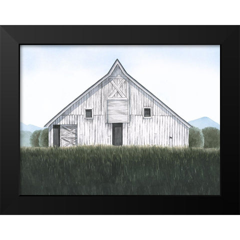 Blueridge Barn II Black Modern Wood Framed Art Print by Popp, Grace
