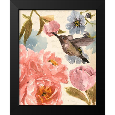 Nectars Sip II Black Modern Wood Framed Art Print by Warren, Annie