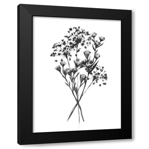 Wild Roadside Bouquet I Black Modern Wood Framed Art Print with Double Matting by Scarvey, Emma