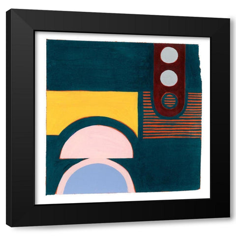 Bewildered III Black Modern Wood Framed Art Print by Popp, Grace