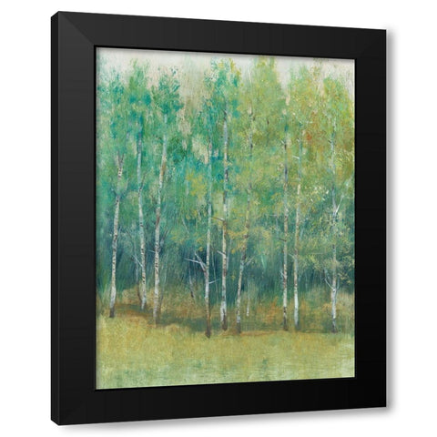 Woodland Edge I Black Modern Wood Framed Art Print by OToole, Tim