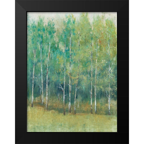 Woodland Edge I Black Modern Wood Framed Art Print by OToole, Tim