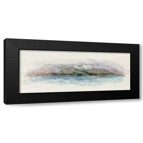 Passing By II Black Modern Wood Framed Art Print with Double Matting by OToole, Tim