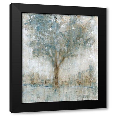 Morning Glow II Black Modern Wood Framed Art Print with Double Matting by OToole, Tim