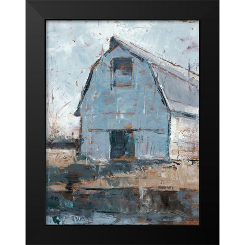 Sunset Farm I Black Modern Wood Framed Art Print by Harper, Ethan