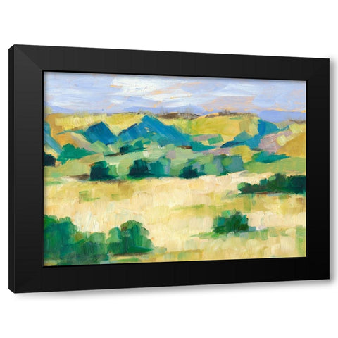Western Valley I Black Modern Wood Framed Art Print by Harper, Ethan