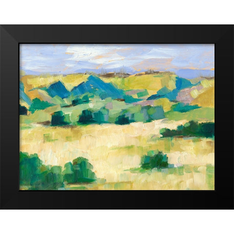 Western Valley I Black Modern Wood Framed Art Print by Harper, Ethan
