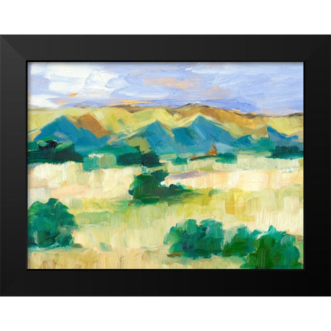 Western Valley II Black Modern Wood Framed Art Print by Harper, Ethan